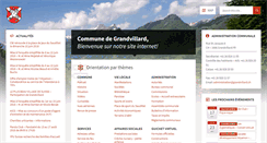 Desktop Screenshot of grandvillard.ch